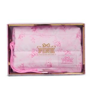 NWT Victoria’s Secret PINK x Loveshackfancy cosmetic bag